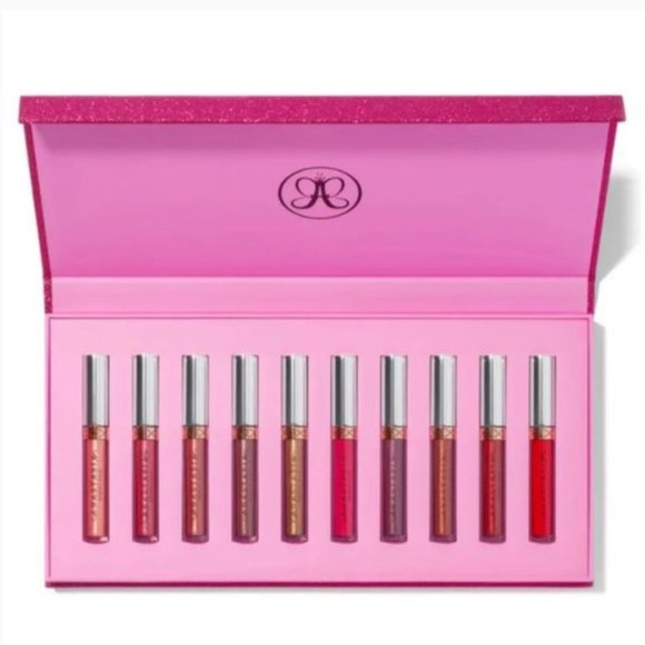 NIB Anastasia Limited Edition Liquid Lipstick Vault $100 - Picture 9 of 17